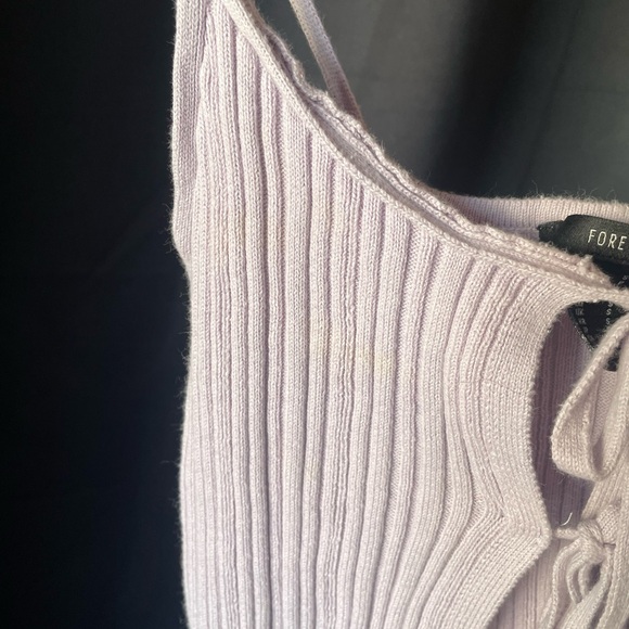 🎄Buy2Get1Free🎄Lavender tie front top - Picture 5 of 5